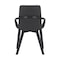 Armen Living Greisen Modern Charcoal Wood Dining Room Chair LCGRCHCH - alternate 4